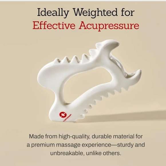 Meditherapy Soksal Guasha Ceramic Massage Tool - Picture 5 of 7